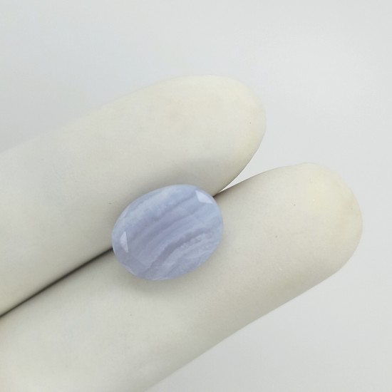 Blue Lace Agate 7.17 Ct Best Quality Blue Lace Agate 7.17 Ct Best Quality